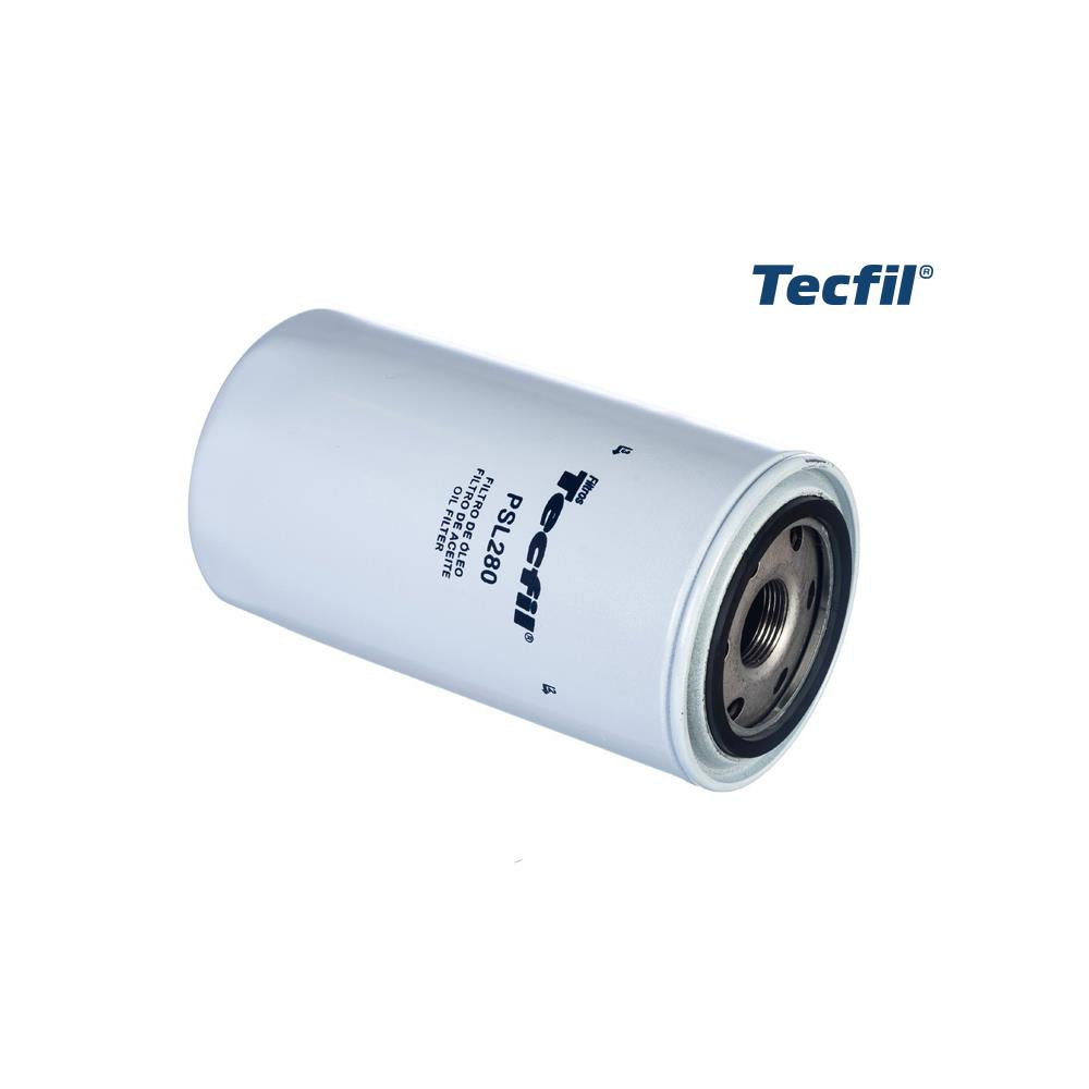 Filtro de Óleo Tecfil PSL280 Ford Cargo/F-12000/F-14000/F-16000, VW 15-190/23-210/16-170/17-210/14-170 BT/15-170/16-200/12-170 BT/13-190/13-170