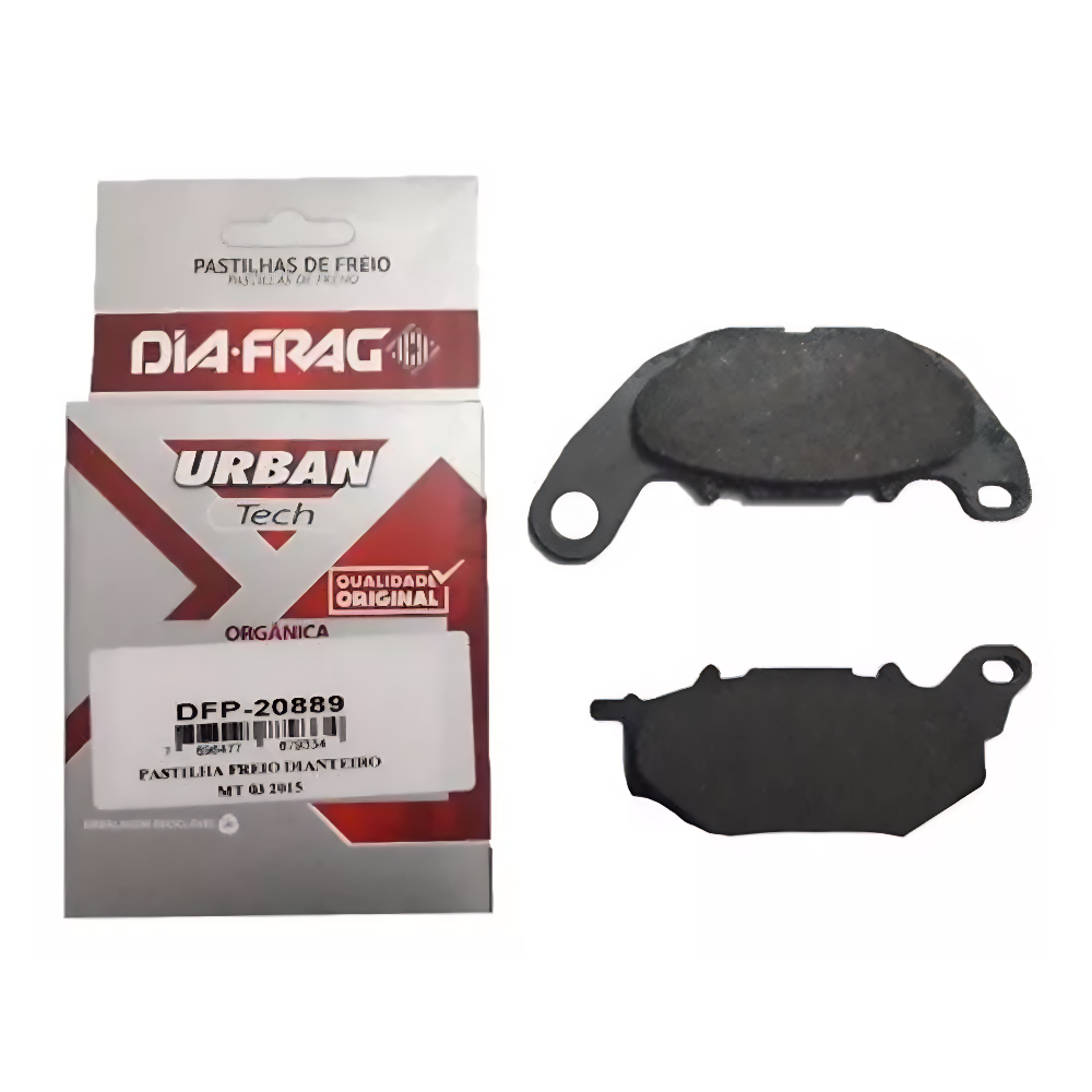 Pastilha de Freio Dia-frag DFP-20889 Yamaha YZF-R3 300/MT-03