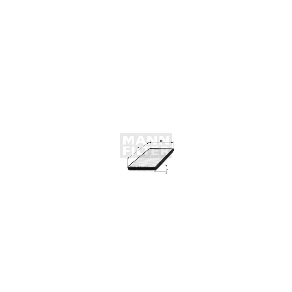 Filtro de Ar Condicionado-cabine Mann-filter CU2136 John Deere CH670/CH570/S540