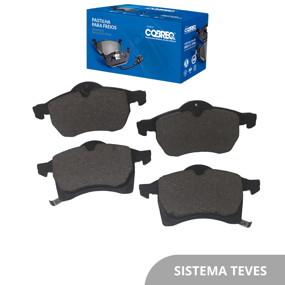 Pastilha de Freio Cobreq N-373 GM Astra/Meriva/Zafira/Vectra