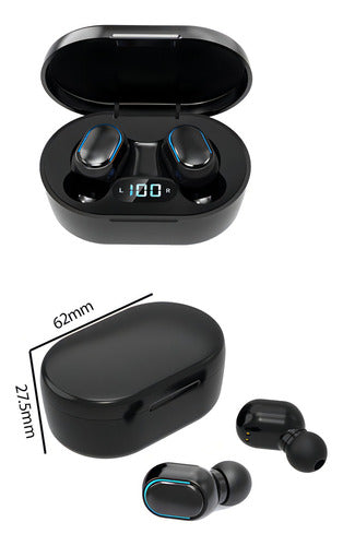 Fone De Ouvido Bluetooth Sem Fio 5.0 Tomate Mtf-8809 Preto