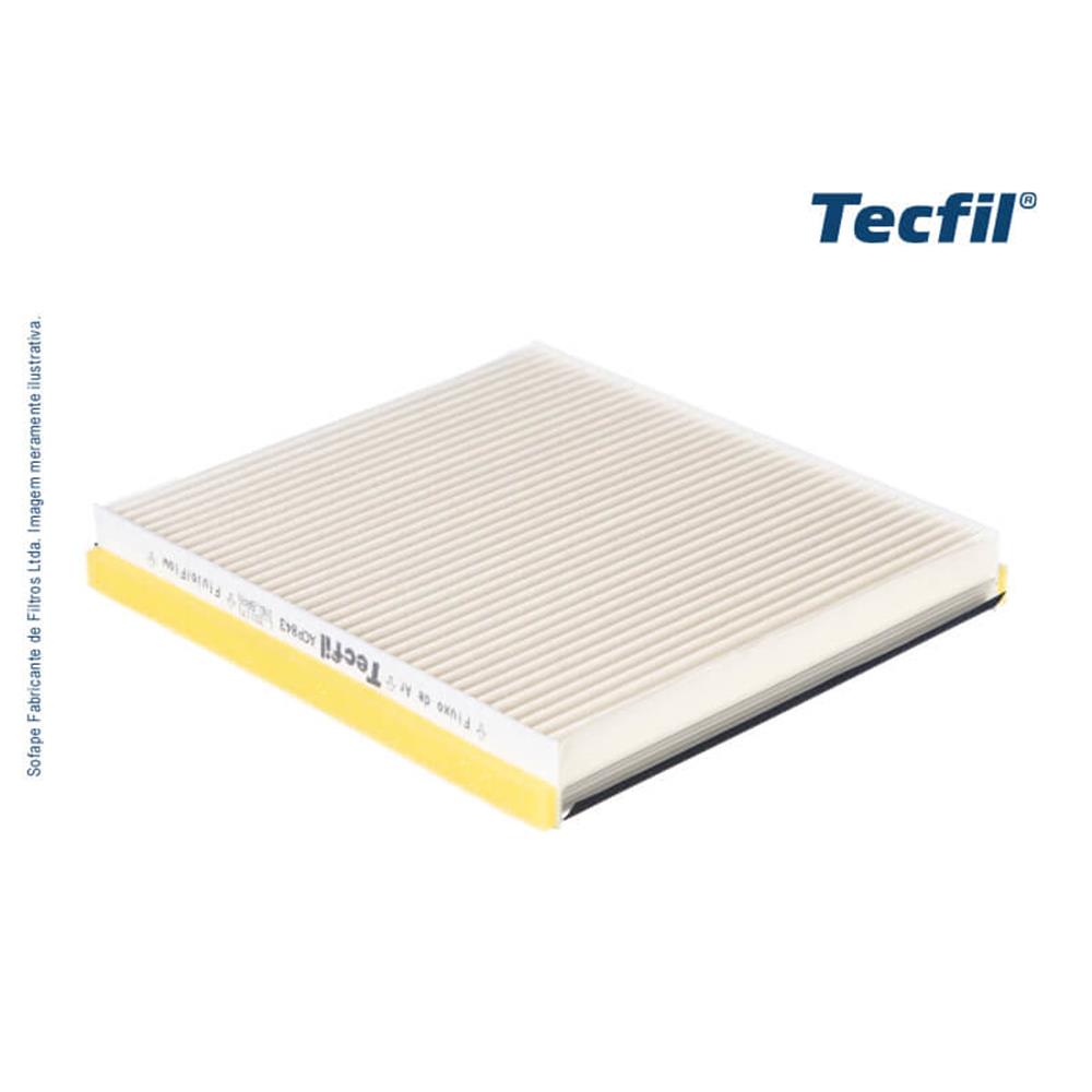 Filtro de Cabine Tecfil ACP843 GM S10/Trailblazer, Mitsubishi Asx/Eclipse Cross/Outlander