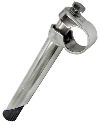Suporte de Guidão, Sueco, Aço Cromado, com Expander Bucha Chanfrada 21,1mm, 300 Gramas Logan – foto 1
