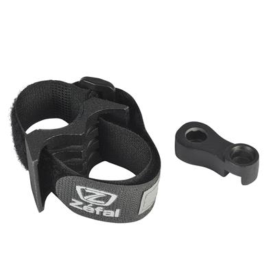 Suporte Universal Cartucho Co2, Zefal, 2X Cartuchos/1 Gatilho Co2, com Refletivo / fita Velcro Ajustavel Fixação Canote / quadro – foto 1