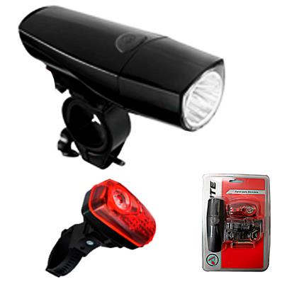 Farol Jy-577 LED Branco 3 Funções + Pisca-Alerta Jy-6001T, Super LED Vermelho