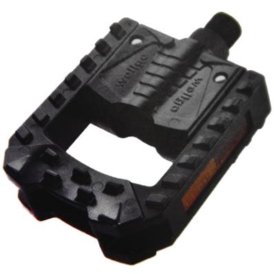 Pedal Dobrável Wellgo F178, Preto, Eixo Cr-Mo 9/16, Refletor - 328g