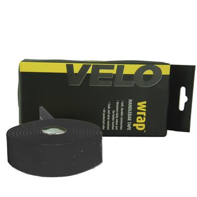 Fita de Guidão, Velo Vlt-001sg, Eva, com Vexgel, 200x3cm, com Plugs Cromados, Marrom – Par – foto 1