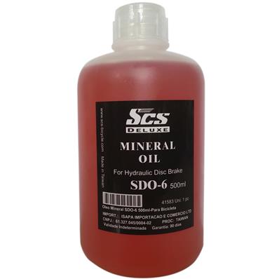 Óleo Mineral para Freio a Disco Hidráulico Sdo-6 500ml - Scs Deluxe Sun Chang – foto 1
