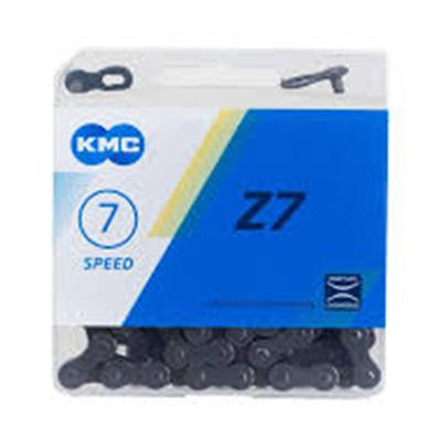 Corrente KMC 6/7V Z-7 Index 116 Elos, Marrom