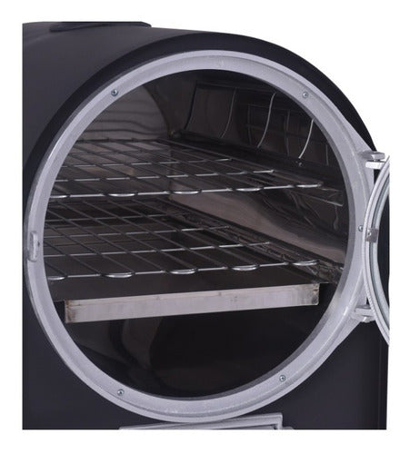 Forno A Lenha Embutir Com Interior Inox Brilhante fornellar