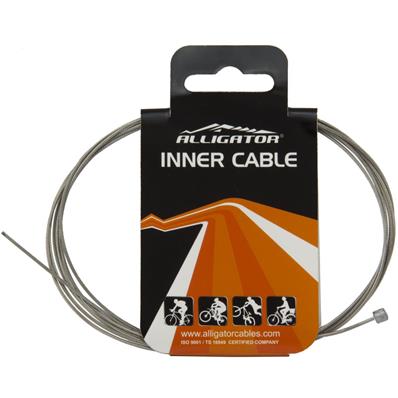 Cabo de Câmbio, Alligator Superior Shine, Inox, com Banho Especial Superior Ao Ptfe, 1.1x2000mm, 31 Filamentos, 1 Unidade – foto 1