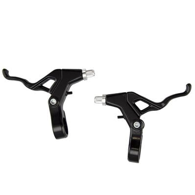 Maçaneta Mtb Yd-b48 para V-brake Curta com Retorno Rápido Alumínio Prata com Base Prata, Travel: 33mm Sypo – foto 1