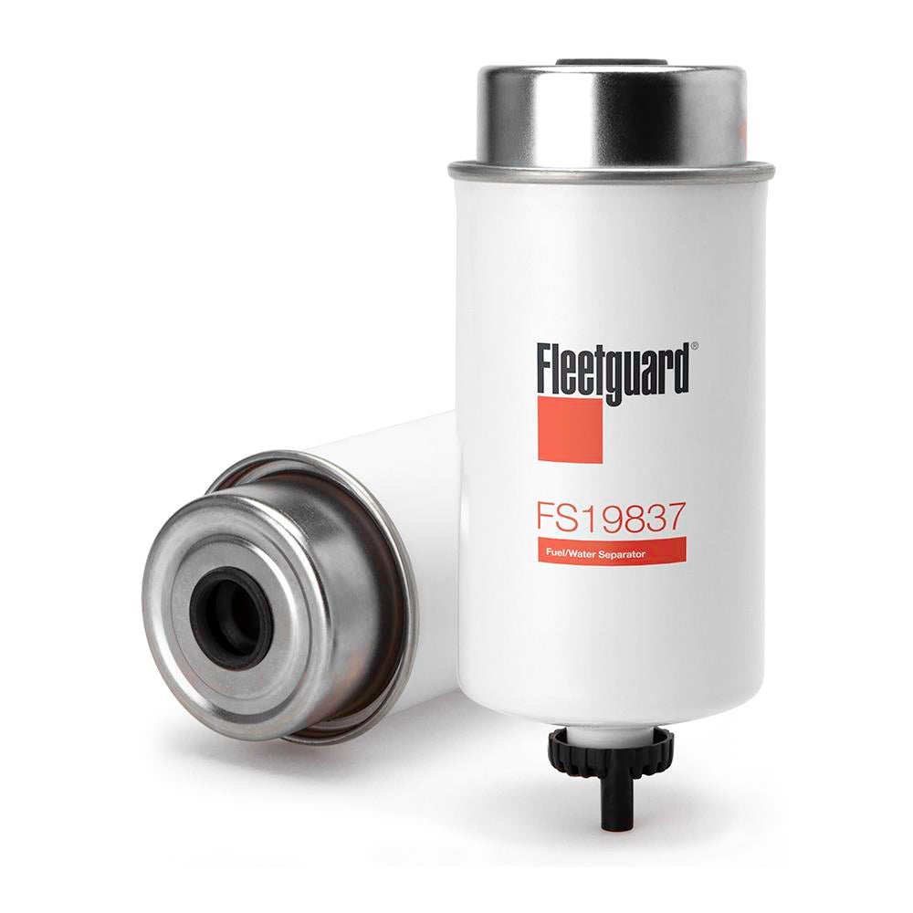 Filtro de Combustível com Separador Água Fleetguard FS19837 New Holland TM 120/TS 120 4X4/TM 130/TS 110 4X4/TM 140/TS 100 4X4