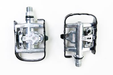 Pedal, Encaixe/ Lataforma, Mtb, Wellgo 95b, Alumínio, Pol/ Preto, Eixo 9/16 Crmo, Rol Selado / du, Ajuste Tensão, com Taquinho, Refletor – Par – foto 4