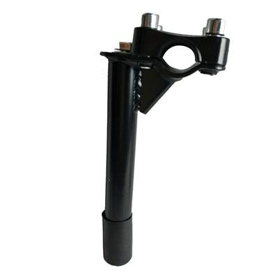 Suporte Guidão Aço Cross BMX-1 Preto - 21,1mm