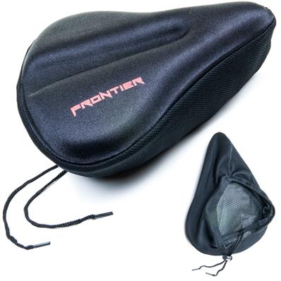 Capa de Selim MTB Zt-11 Gel Preto, Com Cavidade 265 x 235mm