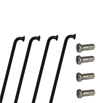 Raio Zincado Preto, com Niple, 2,0 x 240mm Oxx – foto 1