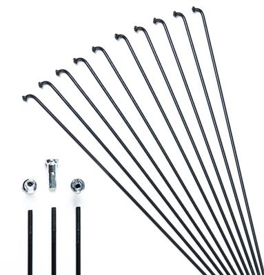 Raio Zinc Pto, Niple 2,0 X 263mm - HWX, Zincado Preto
