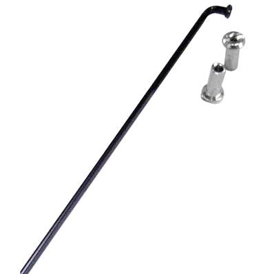 Raio Zincado Preto, com Niple, 2,0 x 290mm Hwx – foto 1
