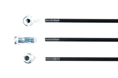 Raio Zincado Preto, com Niple, 2,5 x 290mm Hwx – foto 3