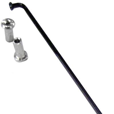 Raio Zincado Preto, com Niple, 2,0 x 265mm Hwx – foto 1