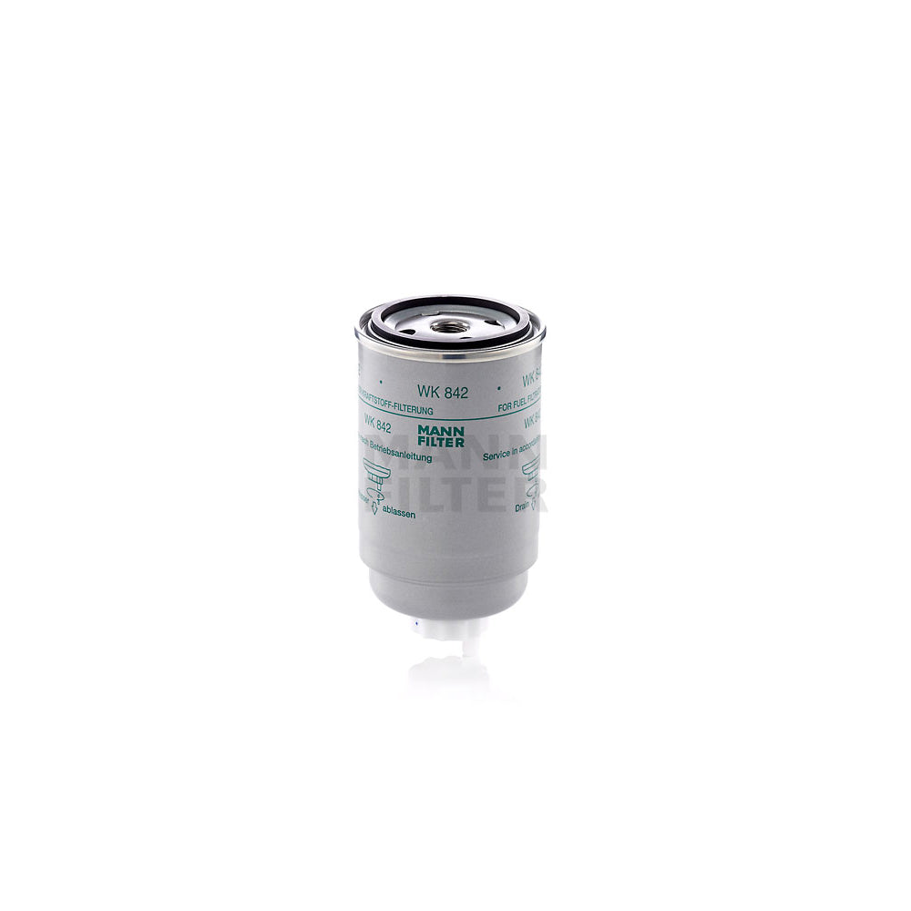 Filtro Blindado Combustível Mann-filter WK842 Massey Ferguson MF 297/MF 660 4X4/MF 290 4X2/MF 297 4X4/MF 299 4X4/MF 290 4X4/MF 610/MF 38/MF 630 4X4
