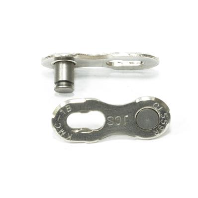 Emenda de Corrente, 10v, Kmc Cl559r-np, Compativel Shimano, Reutilizave 3/5 Vezes, 2 Pares, Cromado – Jogo – foto 3
