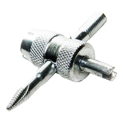 Tarraxa 4 x 1, Ferramenta para Instalação e Remoção de Núcleos, Instalação e Remoção de Válvulas para Pneus sem Câmara [48x34mm] Tangshan – foto 1