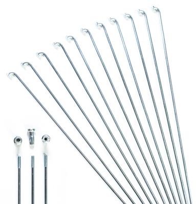 Raio Zinc 2,0 X 280Mm com Niple, Brilhante - Oxx