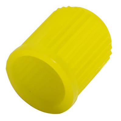 Tampa para Válvula Schrader em Nylon Amarelo [preco para 100 Peças] Tangshan – foto 1