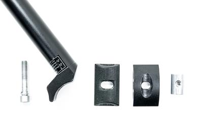 Canote Selim, Sp0,6,8 x 350mm, Alumínio Preto, com Carrinho – foto 4