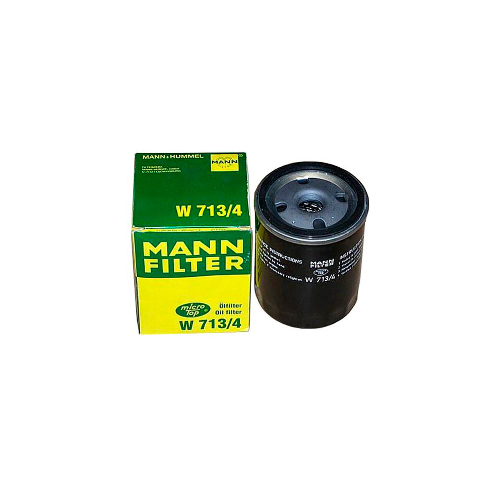 Filtro Blindado Óleo Lubrificante Mann-filter W713/4 Mercedes 124-SERIE/190-SERIE, Fiat Tipo