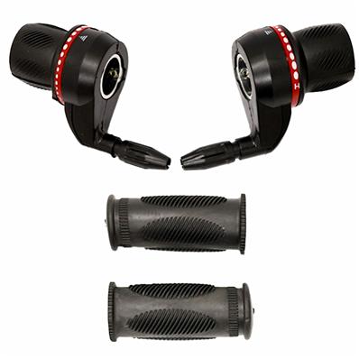 Alavanca Grip-shift, K3,8v, com Manoplas, com Cabos, sem Conduites Yamada – Par – foto 1