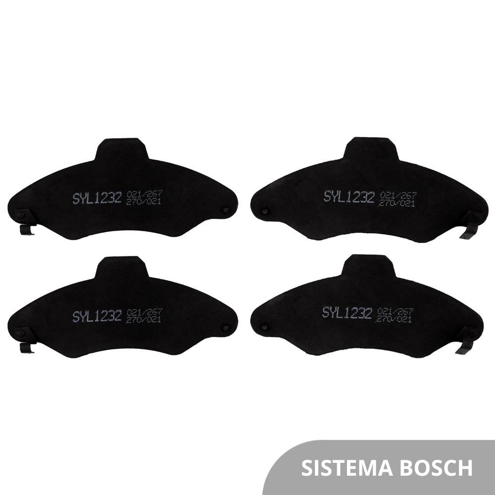 Pastilha de Freio Syl 1232 Ford Escort/Verona, VW Logus/Pointer
