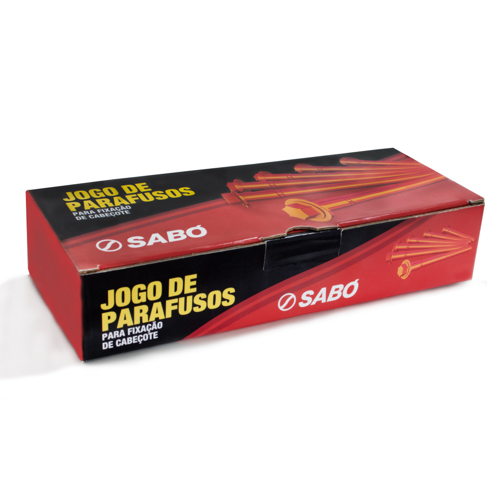 Jogo de Parafuso Sabó 81203 Fiat Strada/Palio Weekend/Doblo/Idea/Punto/Argo/Grand Siena/Bravo/Palio/Siena/Linea/Toro/Cronos