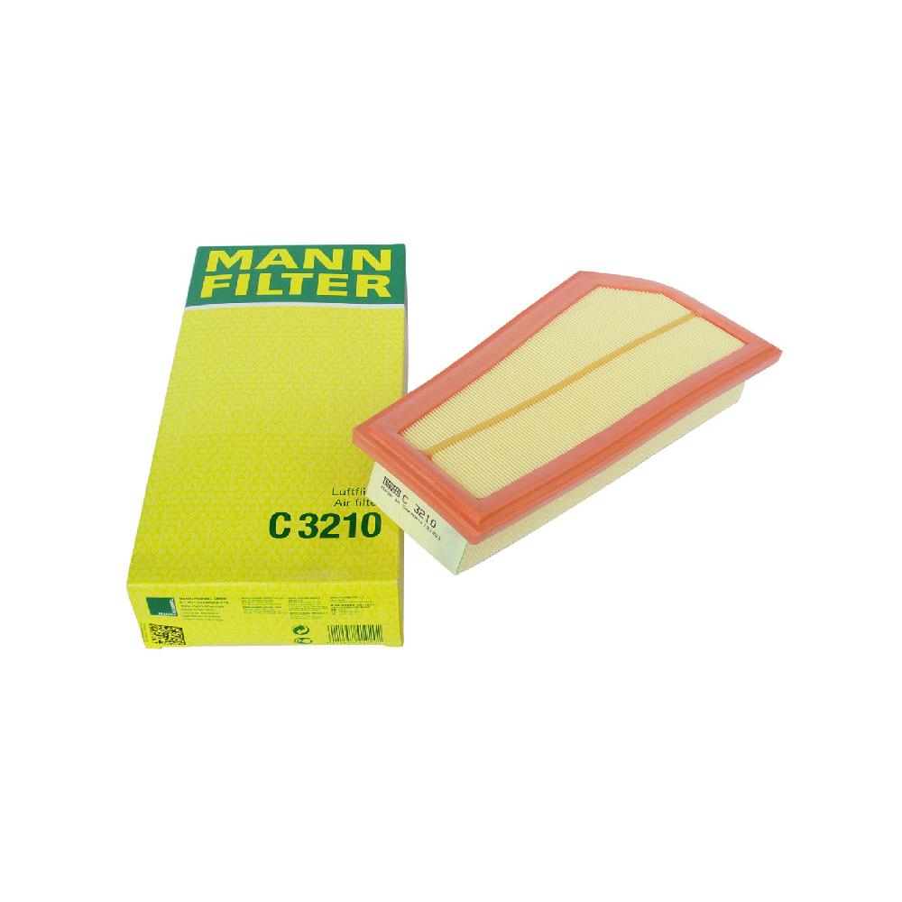Elemento Filtrante do Ar Mann-filter C3210 Mercedes C-CLASS/E-CLASS/SLK-CLASS, Br Jinma 200