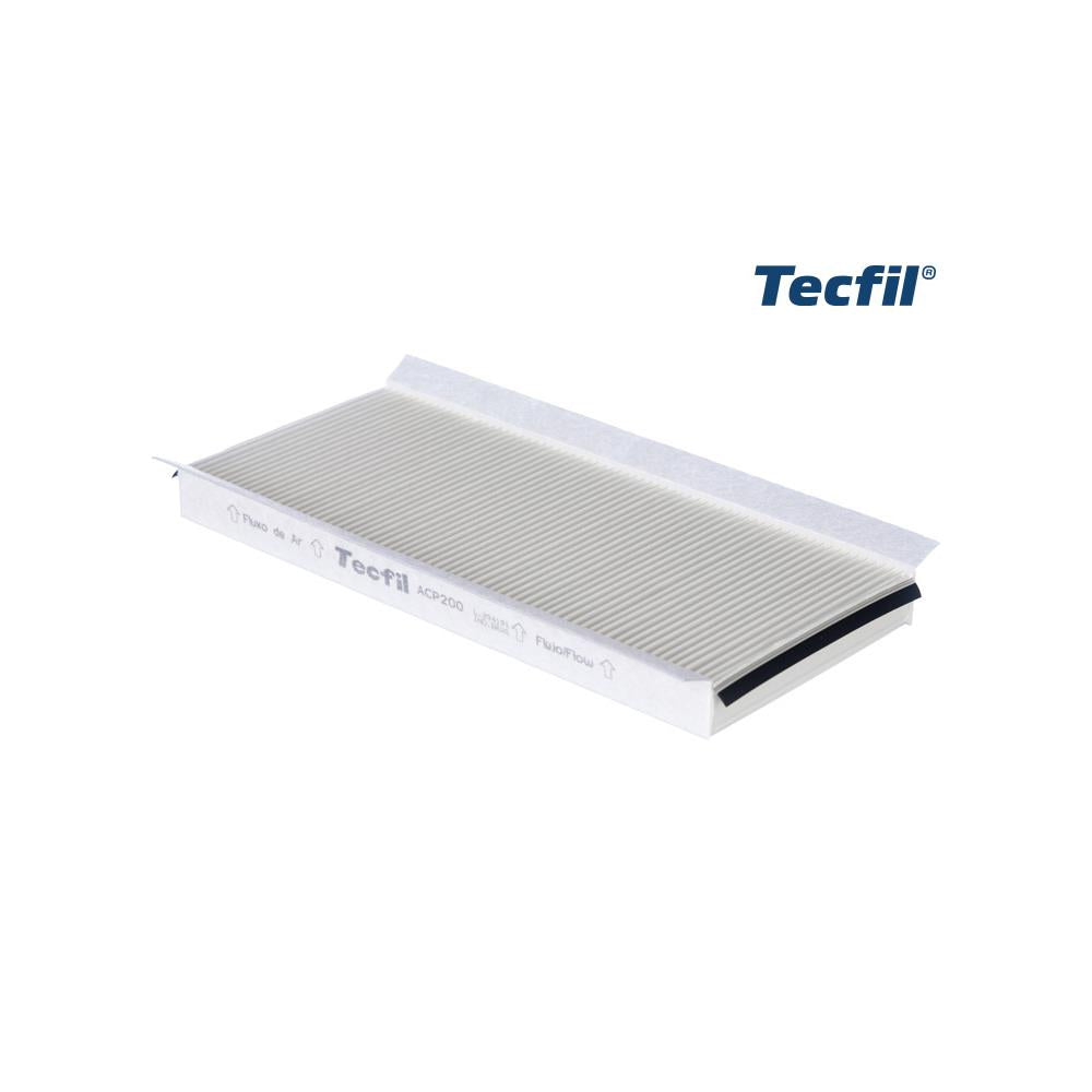 Filtro de Cabine Tecfil ACP200 Ford Fiesta/Cargo/Ka/Courier, Scania S113 CL/L113 CL AR, Mercedes OF 1113/O 364/OF 1724, Volvo B 58