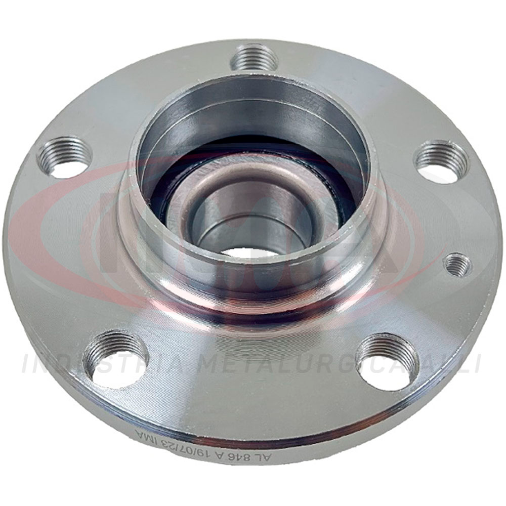 Cubo de Roda Traseiro com Rolamento Ima AL-846 VW Polo Sedan/Golf/Bora/New Beetle/Polo, Audi S3/A3/A4/TT/A4 Avant