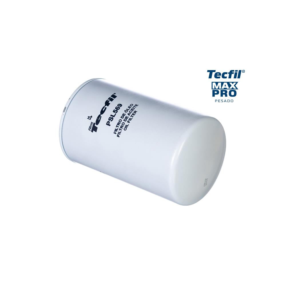 Filtro de Óleo Tecfil PSL569 New Holland TC 59 4X2/4600/4610/7830/TC 57 4X2/6630/5630/5030/7630/4810/TC 55 E 4X2/8030/4630/7810, Ford Cargo