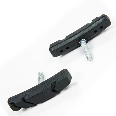 Sapata V-Brake 72mm Preto com Pino, Pack de 10 Peças - Goal