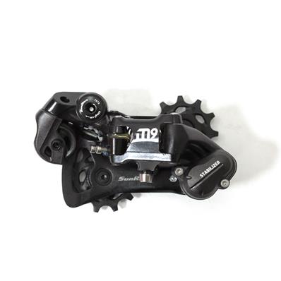 Câmbio Traseiro Sun Race M903, 9V, Braço Curto, Alumínio e Aço, Ideal para Bikes de 20 a 26.