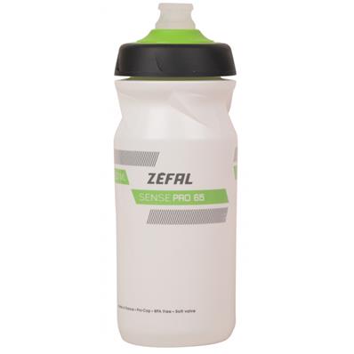 Garrafa, 650ml, Zéfal Sense Pro 65, Polipropileno, Tampa Pro Cap com Bico Silicone, Branco / verde Zefal – foto 1