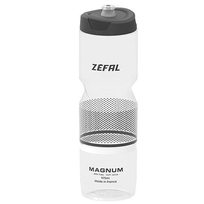 Garrafa, 975ml, Zéfal Magnum, Polipropileno, Tampa Soft-cap, Tranasparente / preto Zefal – foto 1