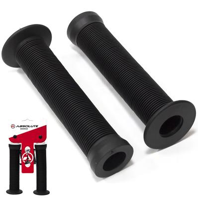 Manopla Absolute Bmx2 - Preta - Borracha - 145mm