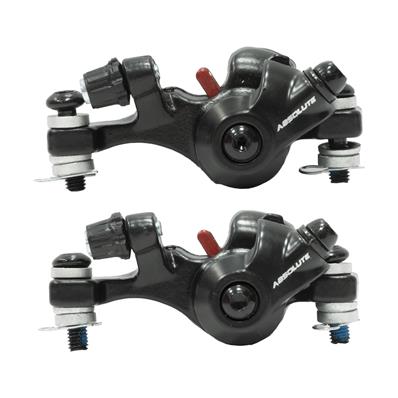 Freio Disco, Mecânico Dianteiro / traseiro, Absolute All Road, para Estrada e Gravel, Compat com Sti, Post Mount, Discos 160mm, Preto – Jogo – foto 3
