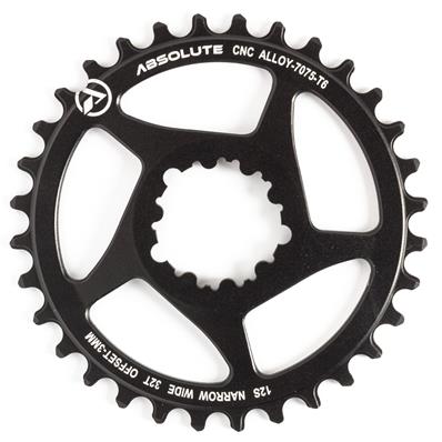 Coroa Absolute Prime 32D, 3mm, p/ Sram - Alum.7075, Offset 80g