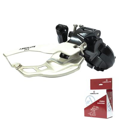 Freio V-brake, Alumínio, Lb-908, Natural, 110mm, com Ajuste de Tensão, Sapata Pino, com Parafusos e Arruelas, 185G / PR Logan – Jogo – foto 4