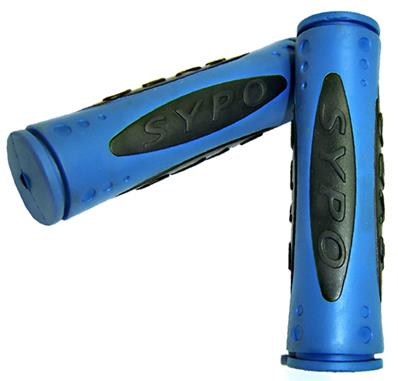 Manopla Mtb Yd-td2,20mm, Azul Preta Cixi Yuan – Par – foto 1