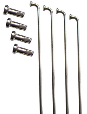 Raio Inox, com Niple, 2,0 x 255mm Shadar – foto 1