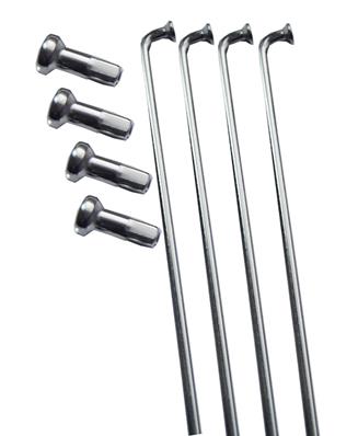 Raio Inox, com Niple, 2,0 x 265mm Shadar – foto 1